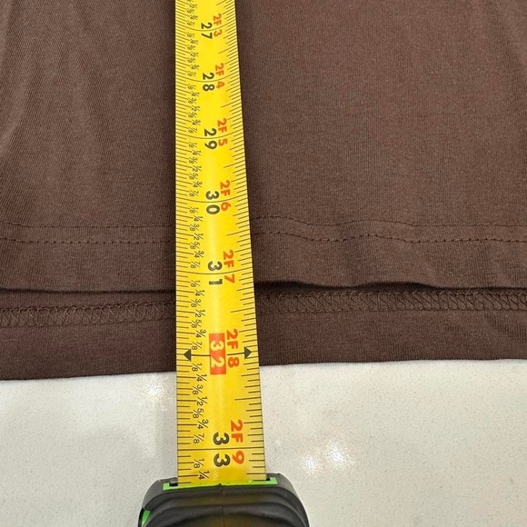 NWT Foreign Exchange Shirt Mens XL Brown Classic Logo Tee - Picture 5 of 6